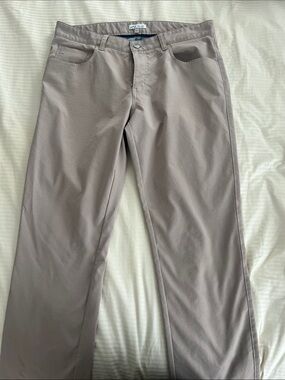 Peter Millar Men's Chinos in Light Taupe